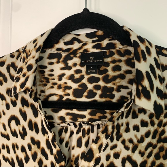 Worthington button blouse - Picture 1 of 4